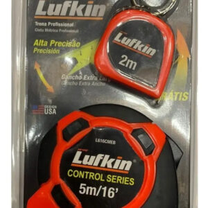 Cinta Medir 5 Mts Resiste Impactos Lufkin + Huincha 2 Mts