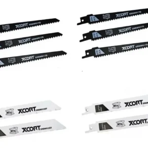 Set 10 Hojas Para Sierra Sable Xcort  (6 Madera Y 4 Metal)