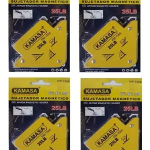 4 Escuadras Magnéticas Para  Soldar 25 Lbs