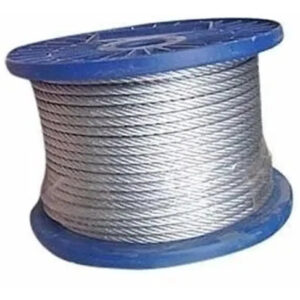Piola O Cable De Acero 2 Mm Rollo  100 Metros Galvanizado