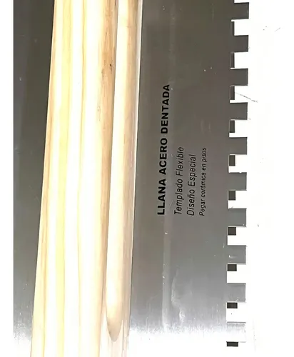 Llana Hela Dentada 10 Mm 480 X 150 Mm Ld-480-10, Larga - Imagen 2
