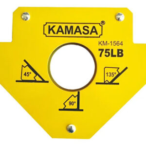 Pack 2 Escuadra Magnetica De Soldar 75 Lbs Grande Kamasa