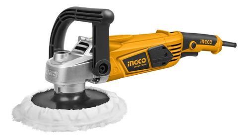 Lustra Pulidora Industrial 7'' 180mm 1400w Naranja Claro