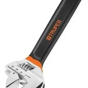 Llave Perico 8'' X 5/16'' Cromada Plastisol Truper 15510 Color