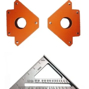 Escuadra Magnética 50 Lbs. Set 2 Unidades + Escuadra Rápida