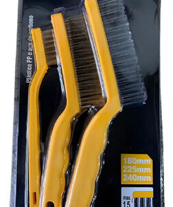 Set De 3 Cepillos Con Manilla  Marca Ante