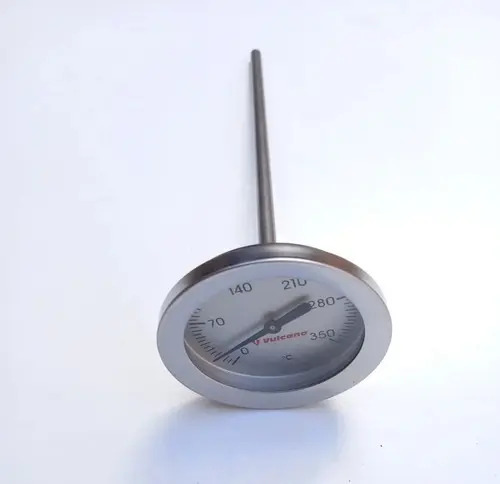 Termómetro Industrial Para Horno Vulcano Acero Inoxidable - Imagen 3