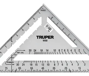 Escuadra Carpintero Talón Rapida De 12 Pulgadas Aluminio Alumunio