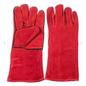 Guantes Para Soldar Profesionales  ,marca Inoxcrom Naranja