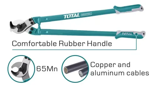 Alicate Corta Cable 36 Pulgadas Total Tht115362 Turquesa - Imagen 5