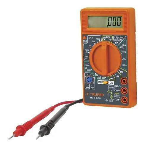 Multimetro Digital Truper Mut-830 - Imagen 3