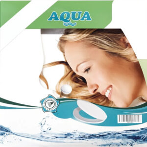 Asiento Tapa Wc Aquakit Viena Color Blanca Blanco