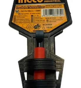 Destornillador Plano Sl 6.5 Aislado 150 Mm Ingco Hisd816150