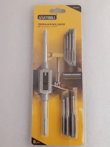 Set de machos de roscar Uyustools, 8 piezas, M3 a M12