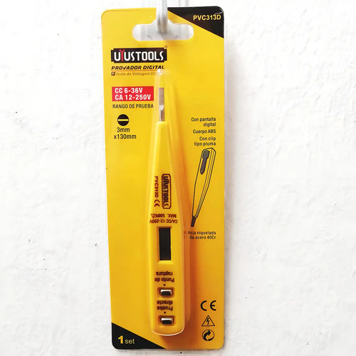 Tester Probador De Corriente Digital, Uyustools Pvc313d - Imagen 5