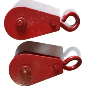 Set De 2 Polea Mini Roldanas Para 250 Kilos.