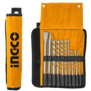 Set De Brocas Y Cinceles Sds Plus 10 Piezas Ingco Akd2101