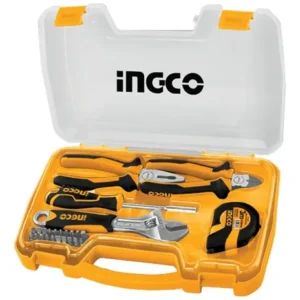 Set Juego Herramientas Manuales 25 Piezas Ingco  Hkth10258 Amarillo Y Negro