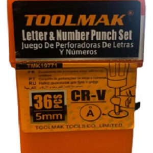 Letras Martillo De Golpe 5 Mm, 36 Piezas