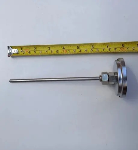 Termómetro Industrial Para Horno Vulcano Acero Inoxidable - Imagen 4
