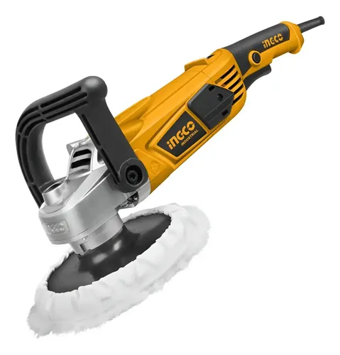 Lustra Pulidora Industrial 7'' 180mm 1400w Naranja Claro - Imagen 2
