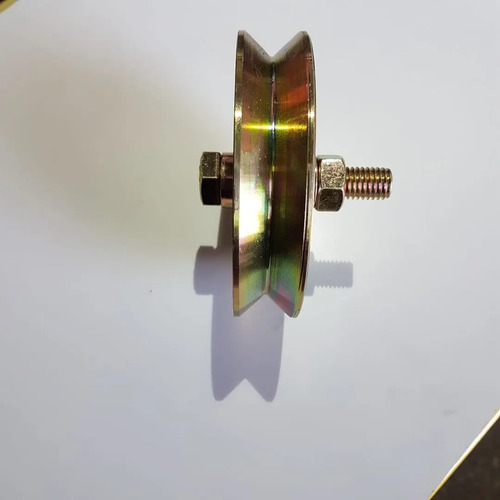 2 Ruedas De Porton De 10 Cms. Con Pernos - Imagen 4