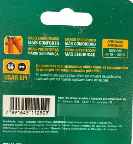Alicate Universal Sata De 8 Pulgadas - Imagen 7