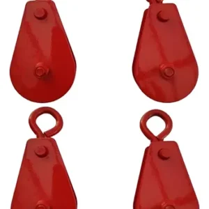 Set De 4 Mini Roldanas Polea Para 250 Kilos.