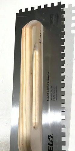Llana Hela Dentada 10 Mm 480 X 150 Mm Ld-480-10, Larga