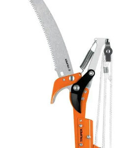 Tijera Podadora Altura Mas Serrucho Marca Truper Naranja Claro