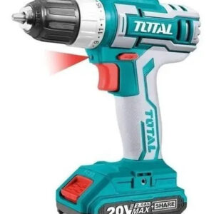 Taladro Atornillador Inalambrico 10mm 20v 2bat + Carg Total Color Turquesa