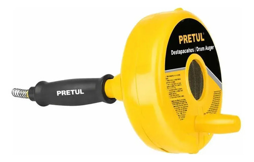 Destapador De Cañerias Lavamanos Desague Wc. 7,6 Mts Pretul - Imagen 3