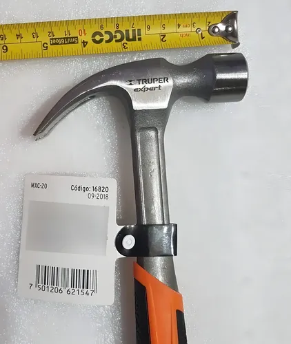 Martillo Forjado Uña Curva 20 Oz Mango De Neo Truper 16820 - Imagen 4