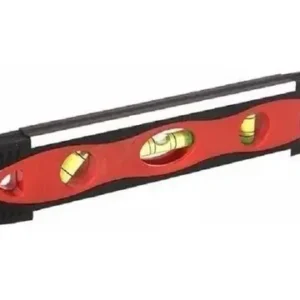 Nivel Torpedo De 9 Pulgadas Base Magnética 3 Aguas Nitro