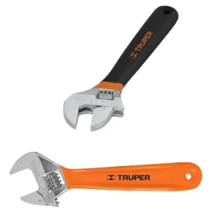 Llave Francesa Truper 6 PuLG,  Pet-6x Naranja Claro