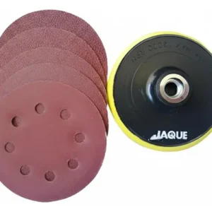 Disco De Lija Esponja Jaque 115mm Con Velcro Carburo Silicio 2000