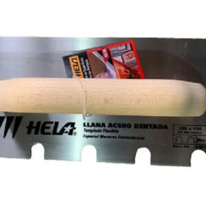 Llana Hela Dentada 15 Mm  280 X 130 Mm , Ld-280-15