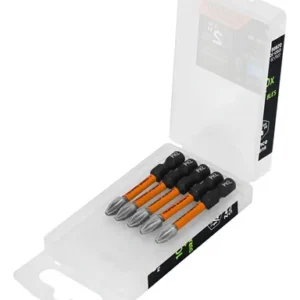 Set  5 Puntas De Impacto Phillips Ph2 X 2'' Truper 100820