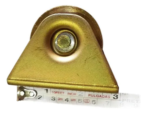 2 Ruedas Para Portón De 5 Cms. De Diámetro, Con Base - Imagen 3