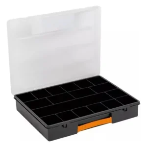 Caja Organizadora 18 Compartimientos Truper Org-18 Negro