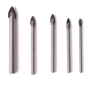 Juego Kit De Brocas Para  Vidrio Y Cerámica 5 Piezas
