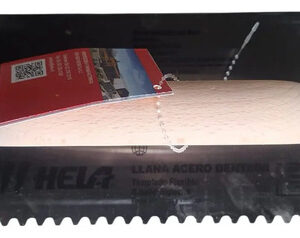 Llana Hela Dentada 5mm 280 X 130mm  Ld 280-5