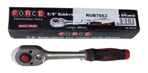 Chicharra Force De 3/8 Color Plateado - Imagen 2