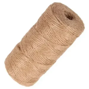 Cordón De Cañamo De Yute 50 Mts 2mm Natural