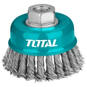 Grata Copa Acero 4 Pulgadas 100mm Total Color Turquesa