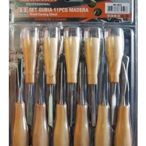 Set De 11 Gubias Para Madera