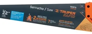 Serrucho Carpintero Rapid 22 PuLG 7 Dpp - Truper
