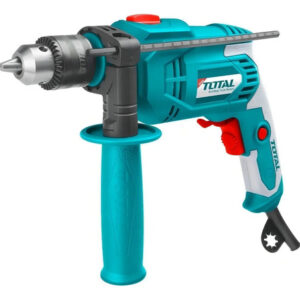 Taladro Percutor Eléctrico De 13mm Total Tg108136 750w + Accesorio 50hz/60hz Turquesa 50 Hz/60 Hz