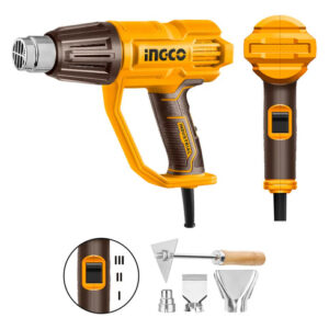 Pistola De Calor Industrial Analoga 50/450/550 + Acces 2000w Amarillo