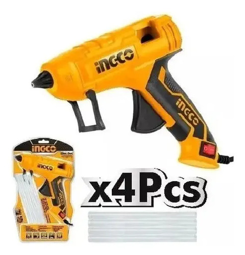 Pistola De Silicona 25w Profesional Ingco Gg258 - Imagen 2